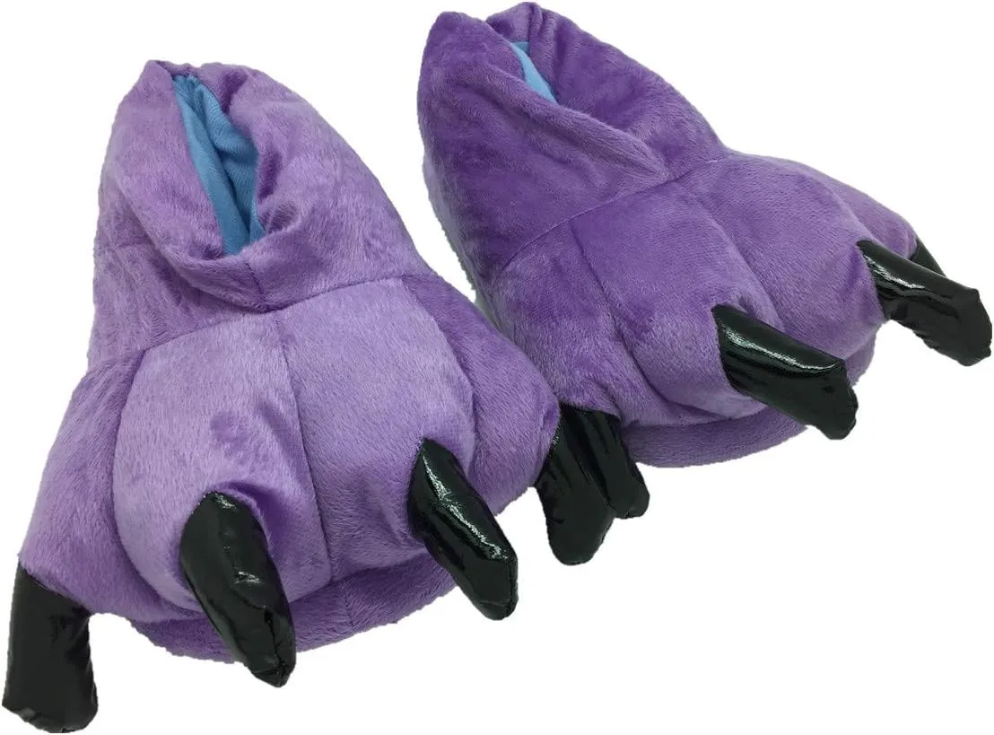 MizHome Unisex Soft Paw Claw Home Slippers Animal Costume Shoes