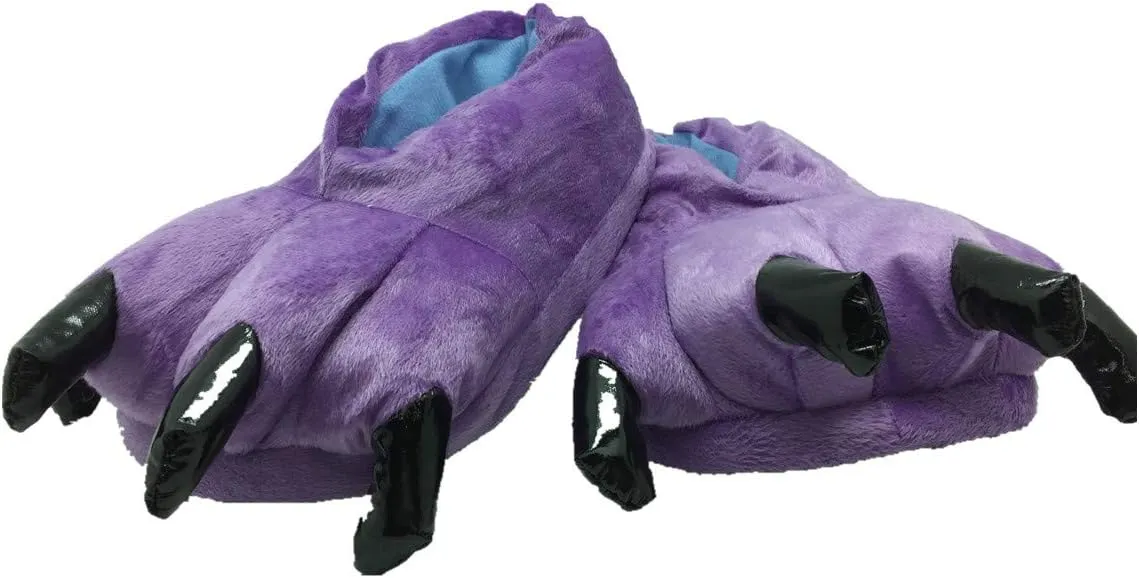 MizHome Unisex Soft Paw Claw Home Slippers Animal Costume Shoes