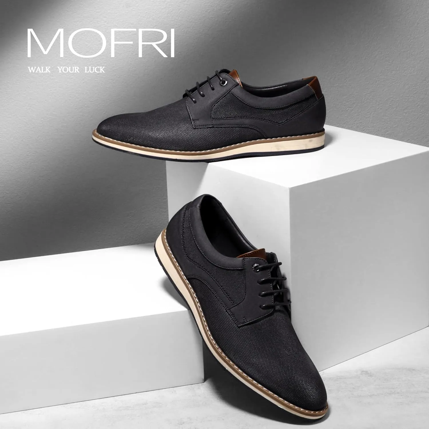 Mofri Men's Casual Dress Shoes Formal Oxford