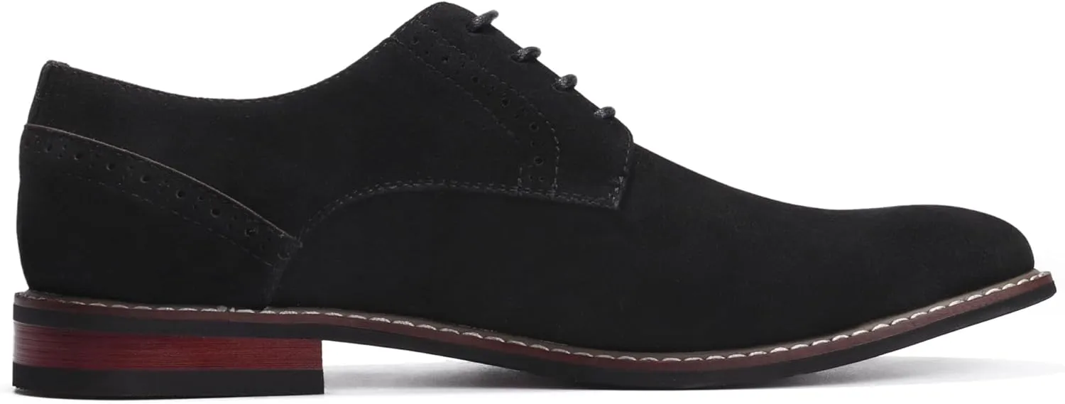 Mofri Men's Dress Shoes Formal Cap Toe Oxford Dress Shoes for Men Comfortable