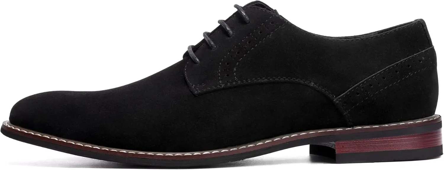Mofri Men's Dress Shoes Formal Cap Toe Oxford Dress Shoes for Men Comfortable