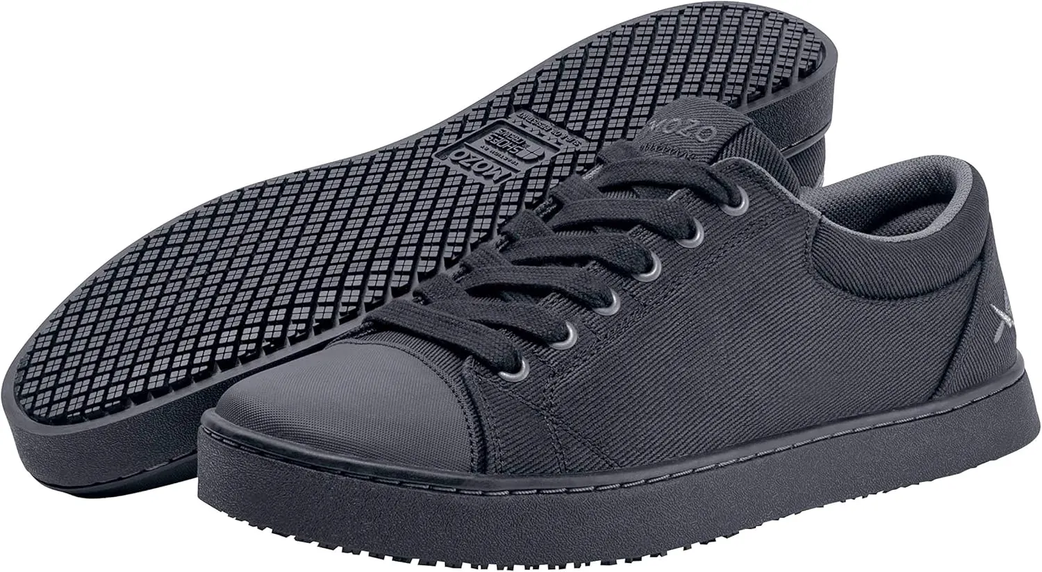 MOZO Men’s Slip Resistant Canvas Grind Work Sneakers