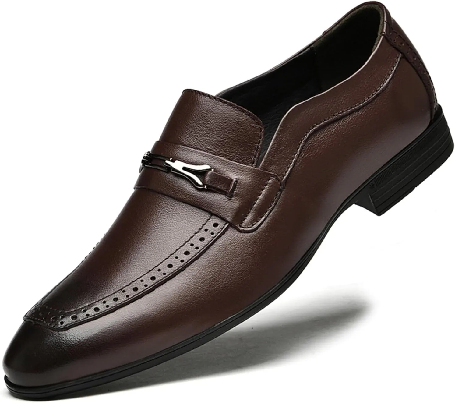 MWX Men's Dress Shoes Formal Business Oxford Classic Pull on Wingtip Casual Shoes
