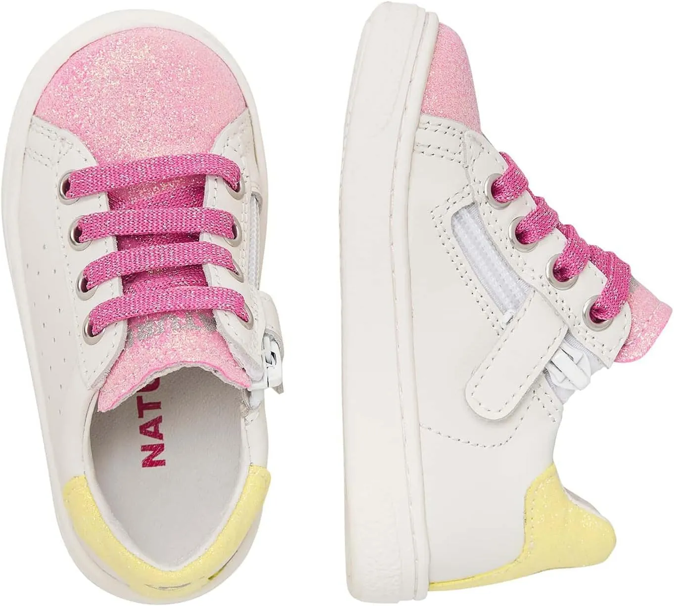 Naturino Girl's Hasselt 2 Zip (Toddler/Little Kid) Sneaker