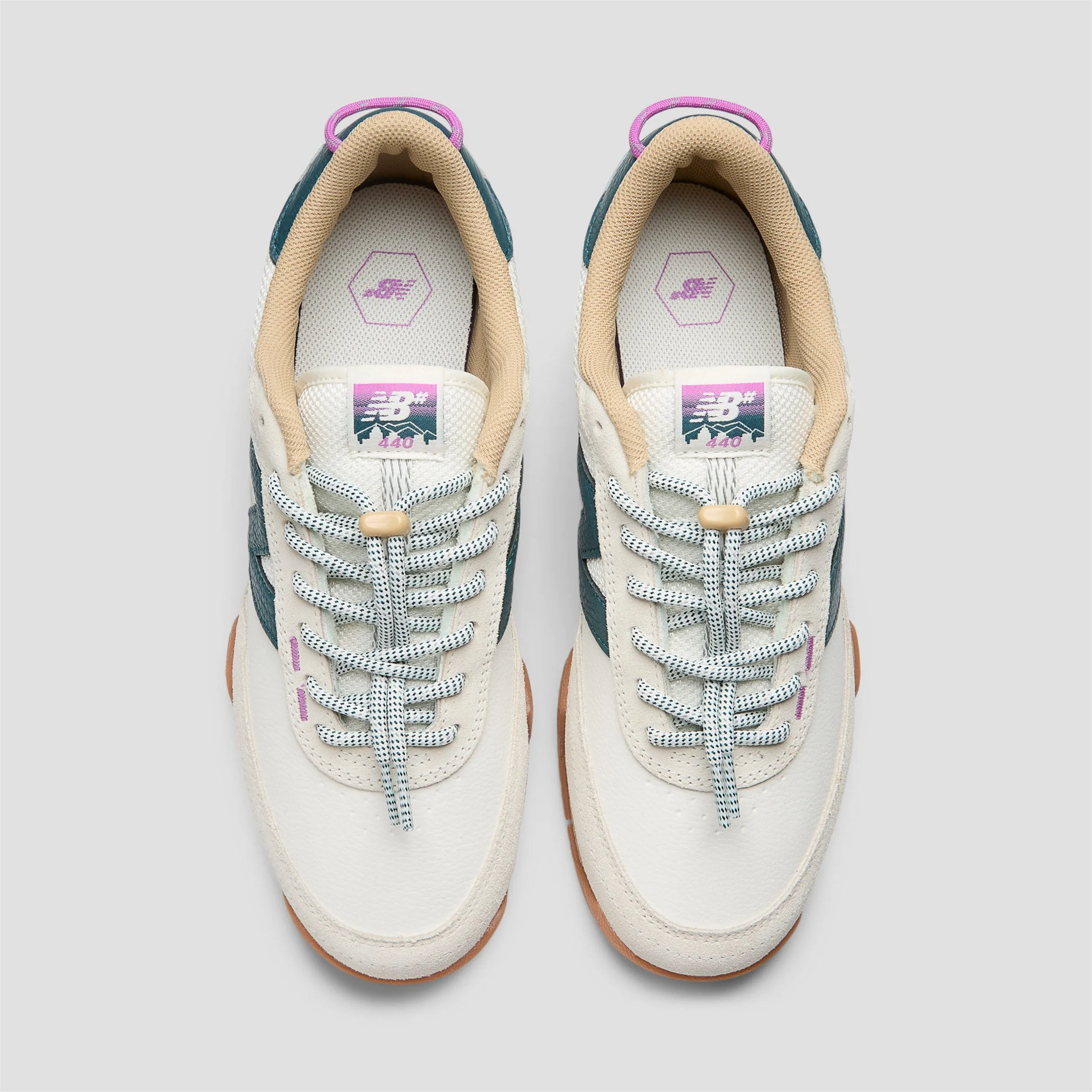 New Balance 440 V2 Trail Low Skate Shoes Sea Salt