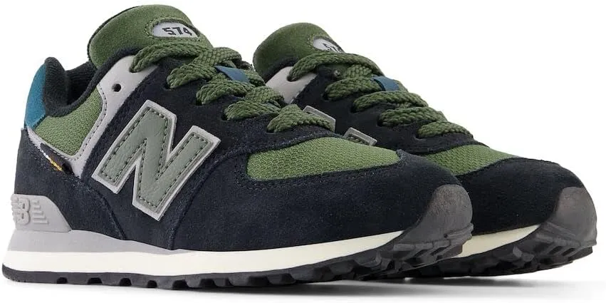 New Balance Boy's 574 V1 Konkrete Jungle Lace-up Sneaker