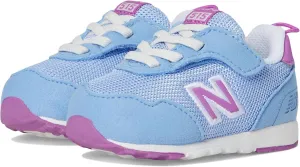 New Balance Kids 515 V1 New-b Hook and Loop Sneaker, Electric Sky/Passion Fruit, 5 X-Wide US Unisex Toddler
