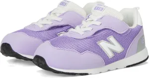 New Balance Kids 515 V1 New-b Hook and Loop Sneaker, Lilac Glo/Violet Crush, 5.5 X-Wide US Unisex Toddler