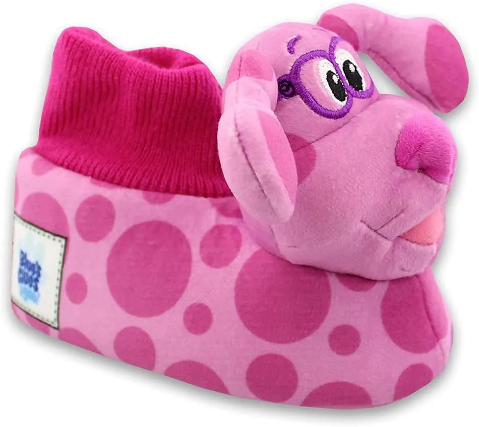 Nickelodeon Blue's Clues & You Toddler Plush 3D Sock Top Slippers