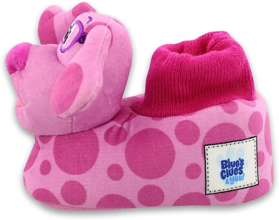 Nickelodeon Blue's Clues & You Toddler Plush 3D Sock Top Slippers