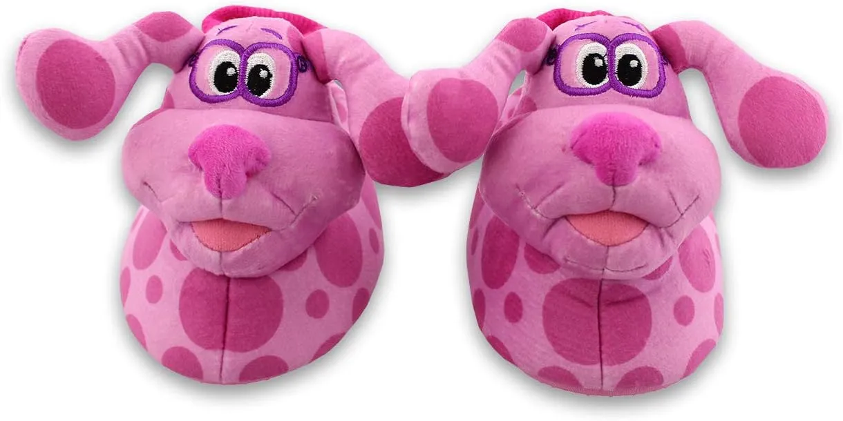 Nickelodeon Blue's Clues & You Toddler Plush 3D Sock Top Slippers
