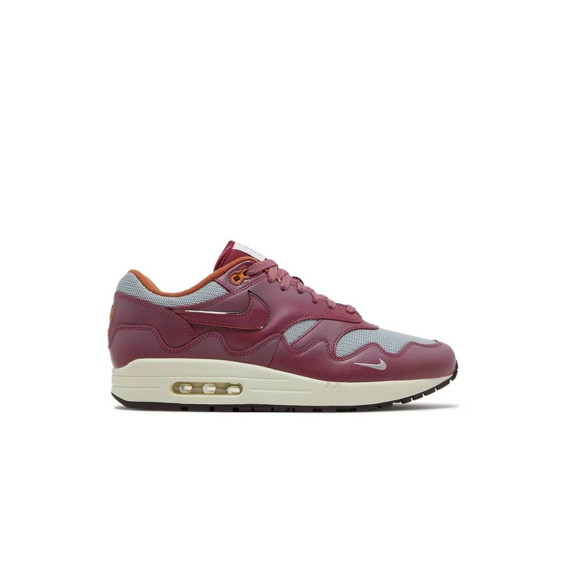 Nike Air Max 1 Patta Waves Rush Maroon (With Bracelet)