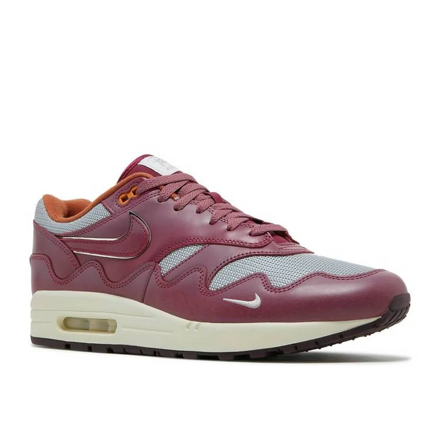 Nike Air Max 1 Patta Waves Rush Maroon (With Bracelet)