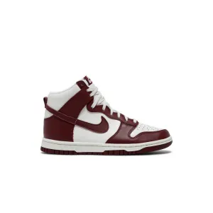 Nike Dunk High Sail Team Red (W)