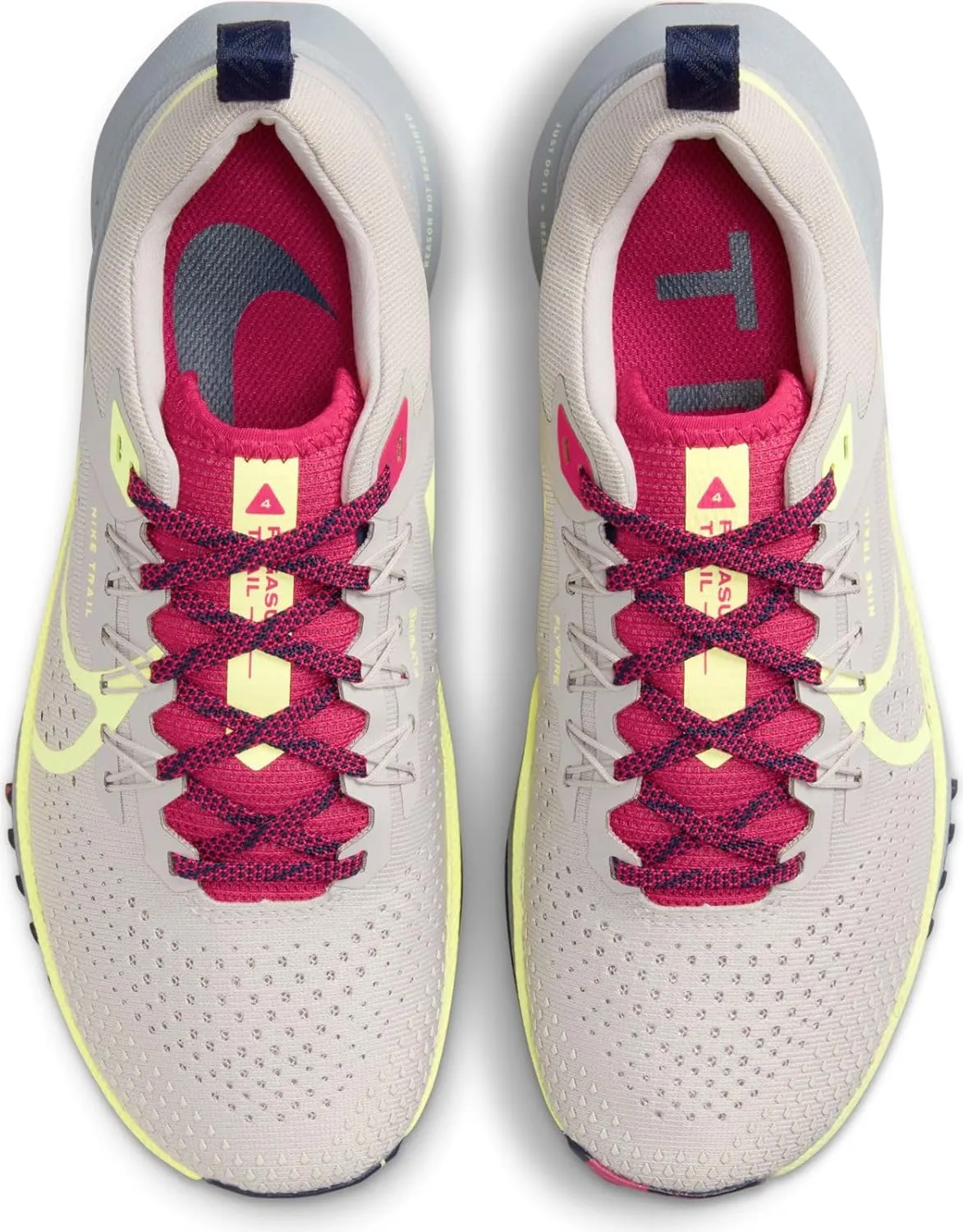 Nike Pegasus Trail 4 Women's Trail Running Shoes (DJ6159-002, Platinum Violet/Purple Ink/Fierce Pink)