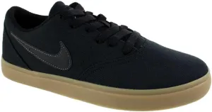 Nike SB Check Canvas Big Kids' Skate Shoes (905373-006, Black/Gum Light Brown/Black) Size 3.5