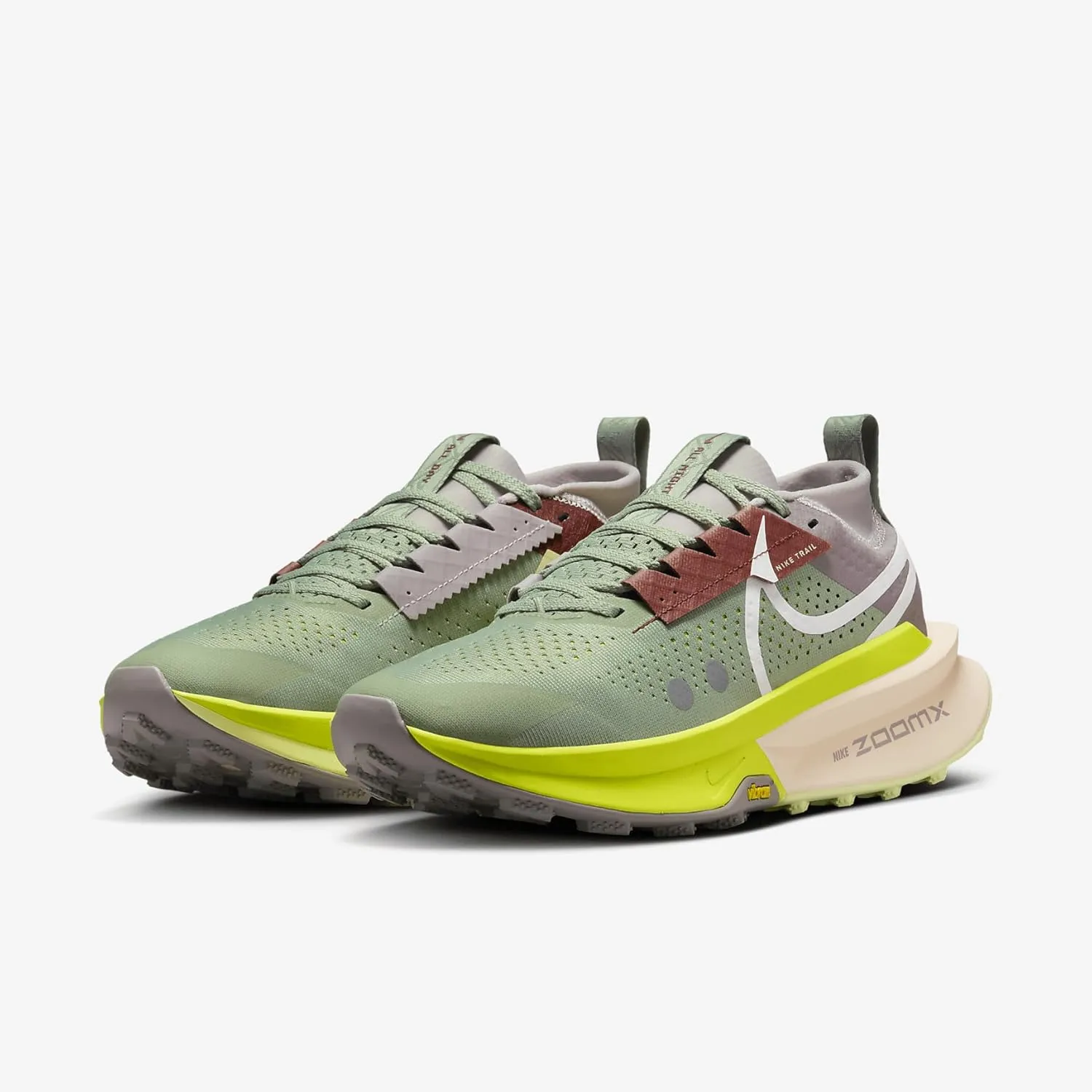 Nike Zegama 2 Women's Trail Running Shoes (FD5191-006, Pure Platinum/Football Grey/Pink Foam/White)