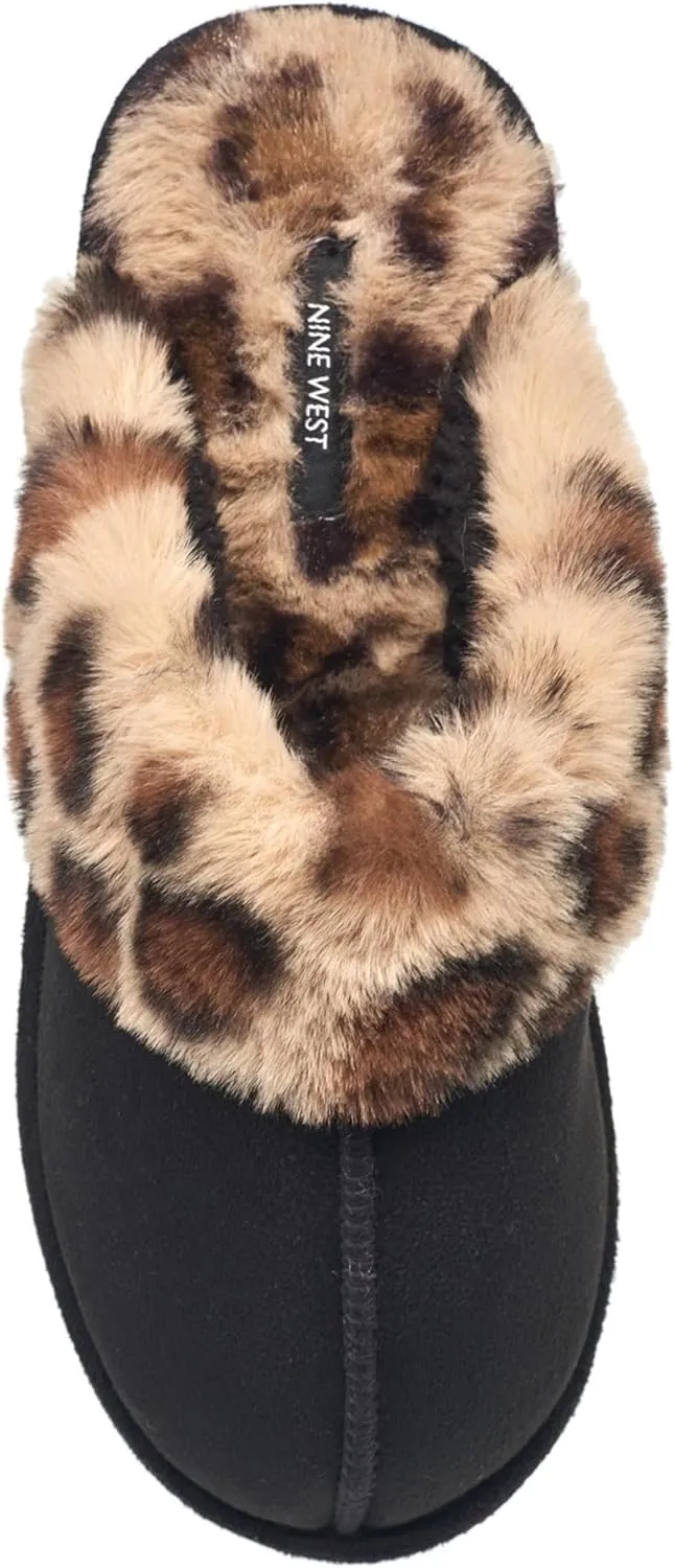 Nine West Scuff Slippers For Women, Extra Soft & Comfortable Winter House Shoes
