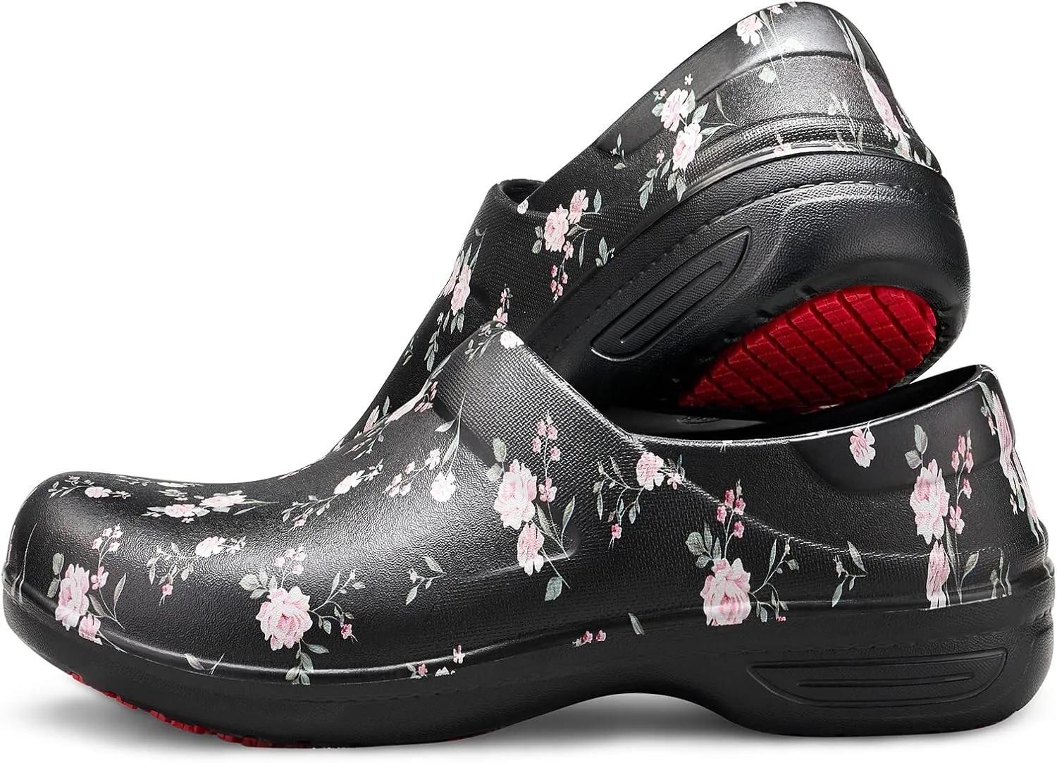 NINGO Slip Resistant Work Shoes for Women, Non Slip Chef Shoes, Waterproof & Easy to Clean, Comfortable Lightweight Women's Clogs, Nurse Shoes for Food Service, Healthcare, Gardening