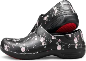 NINGO Slip Resistant Work Shoes for Women, Non Slip Chef Shoes, Waterproof & Easy to Clean, Comfortable Lightweight Women's Clogs, Nurse Shoes for Food Service, Healthcare, Gardening