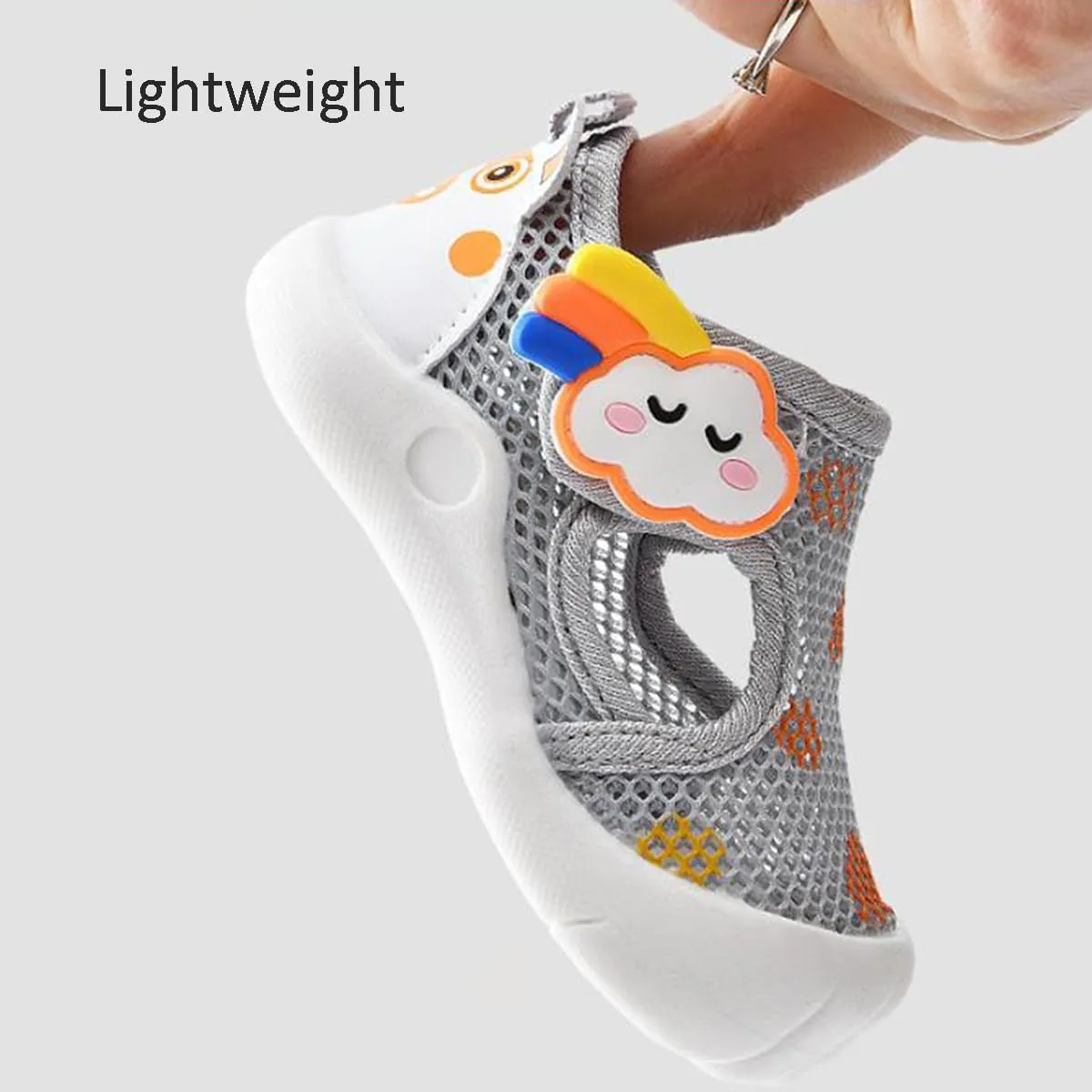 Non-Slip Baby Breathable Shoes for Spring and Summer,Mini Mesh Baby Walking Shoes Lightweight Non-Slip Sandals for Boy Girl