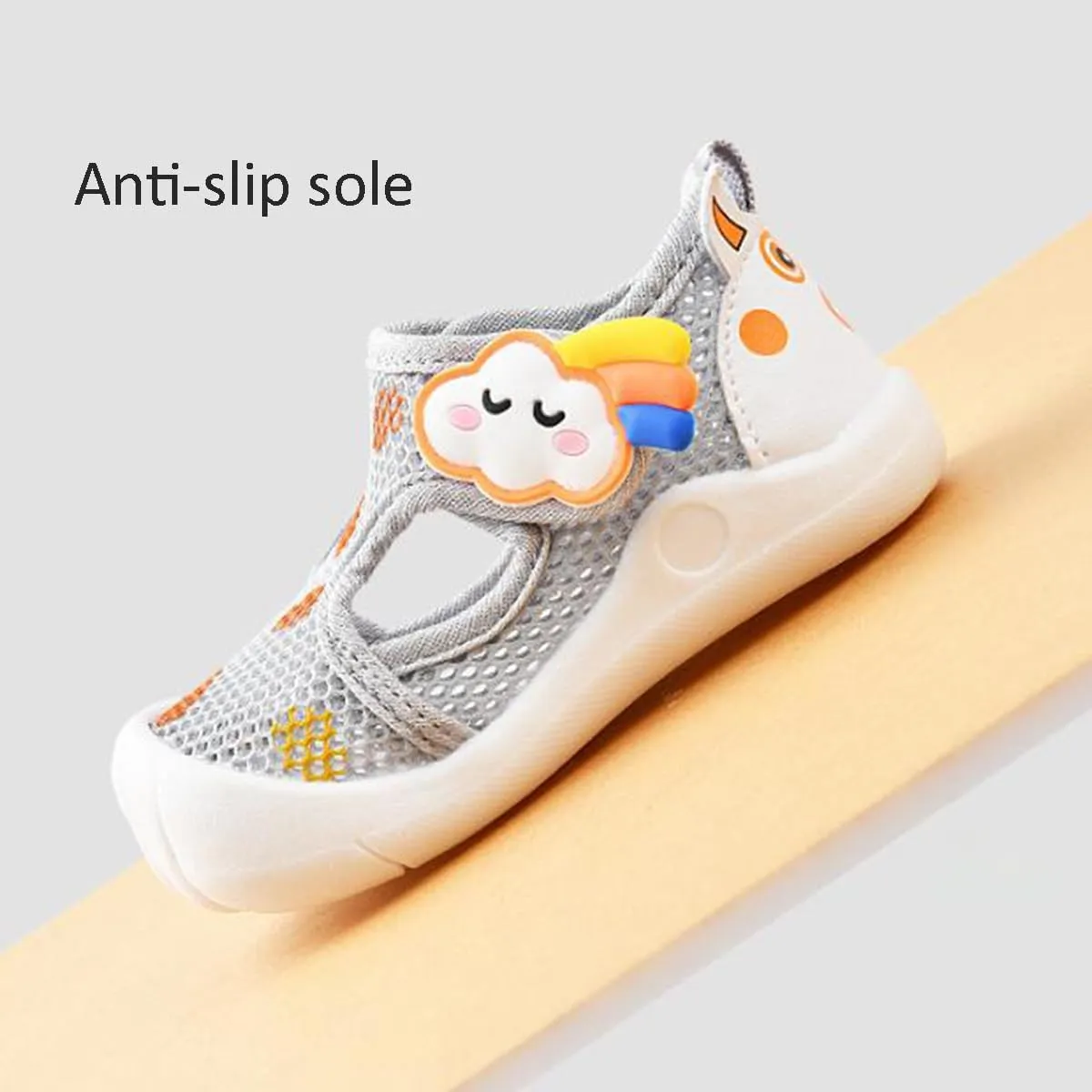 Non-Slip Baby Breathable Shoes for Spring and Summer,Mini Mesh Baby Walking Shoes Lightweight Non-Slip Sandals for Boy Girl