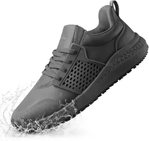 Non Slip Work Shoes for Men Waterproof Kitchen Slip Resistant Shoe Chef Food Service Shoes Restaurant Hospital
