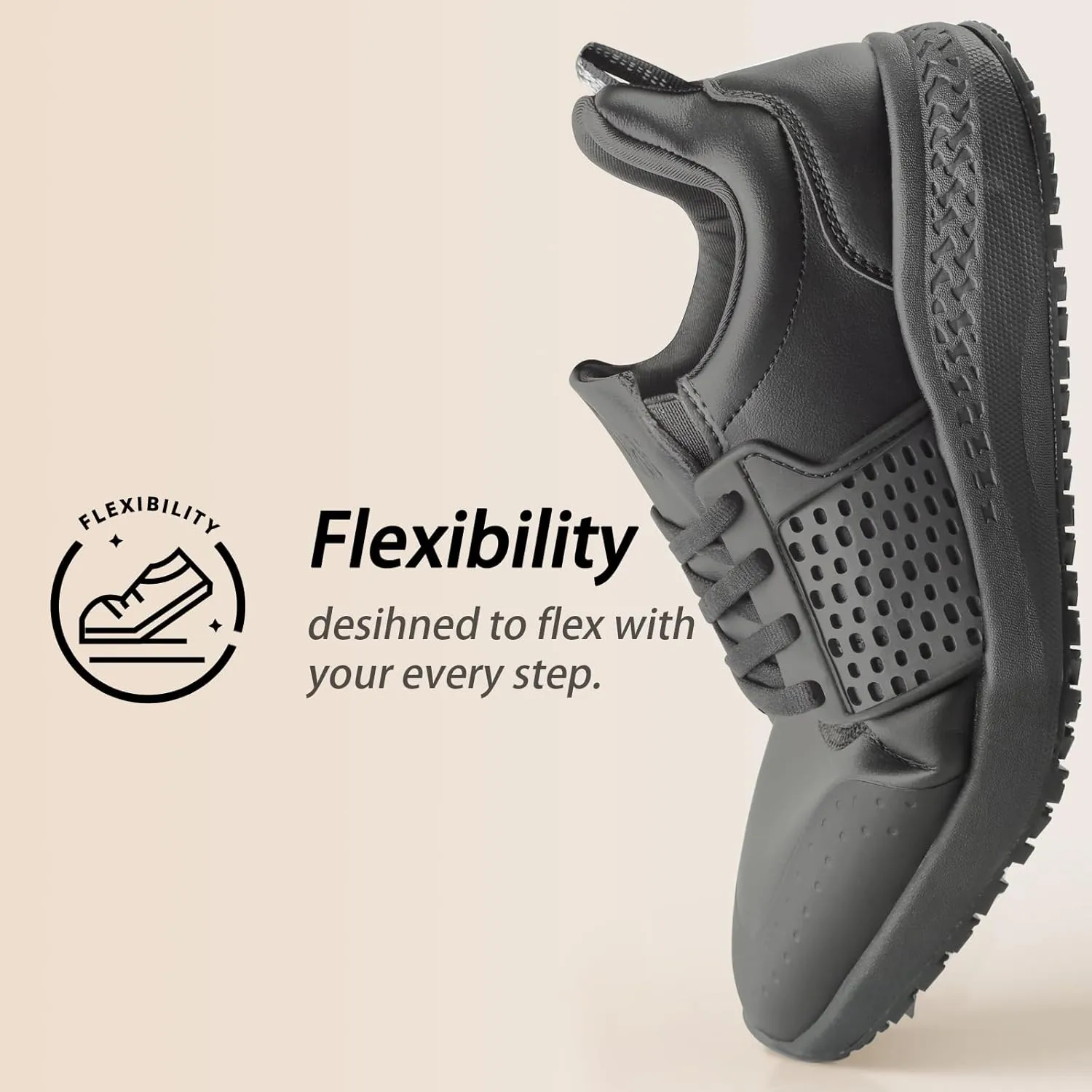 Non Slip Work Shoes for Men Waterproof Kitchen Slip Resistant Shoe Chef Food Service Shoes Restaurant Hospital