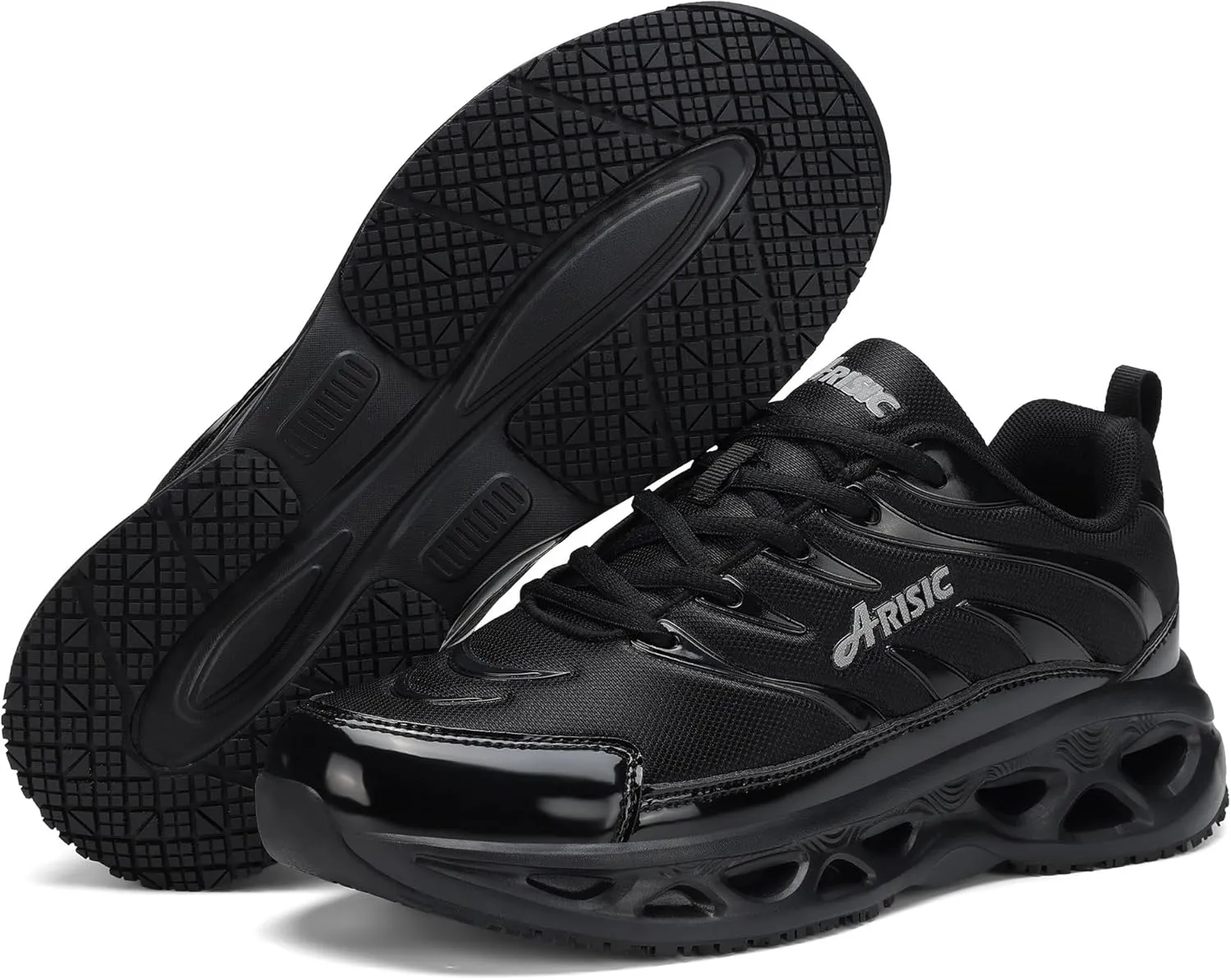 Non Slip Work Shoes for Men Women Waterproof Sneakers Men Comfortable Restaurant Chef Shoes Slip Resistant Shoes for Men Breathable Walking Sneakers for Daily Use