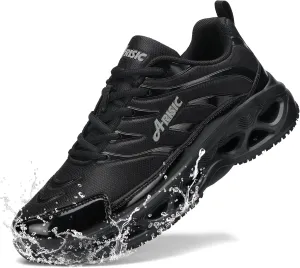 Non Slip Work Shoes for Men Women Waterproof Sneakers Men Comfortable Restaurant Chef Shoes Slip Resistant Shoes for Men Breathable Walking Sneakers for Daily Use