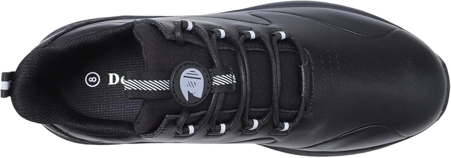 Non Slip Work Shoes for Women Slip on Waterproof Kitchen Chef Restaurant Walking Sneakers Comfortable Food Service Working Footwear Leather Nursing Shoe