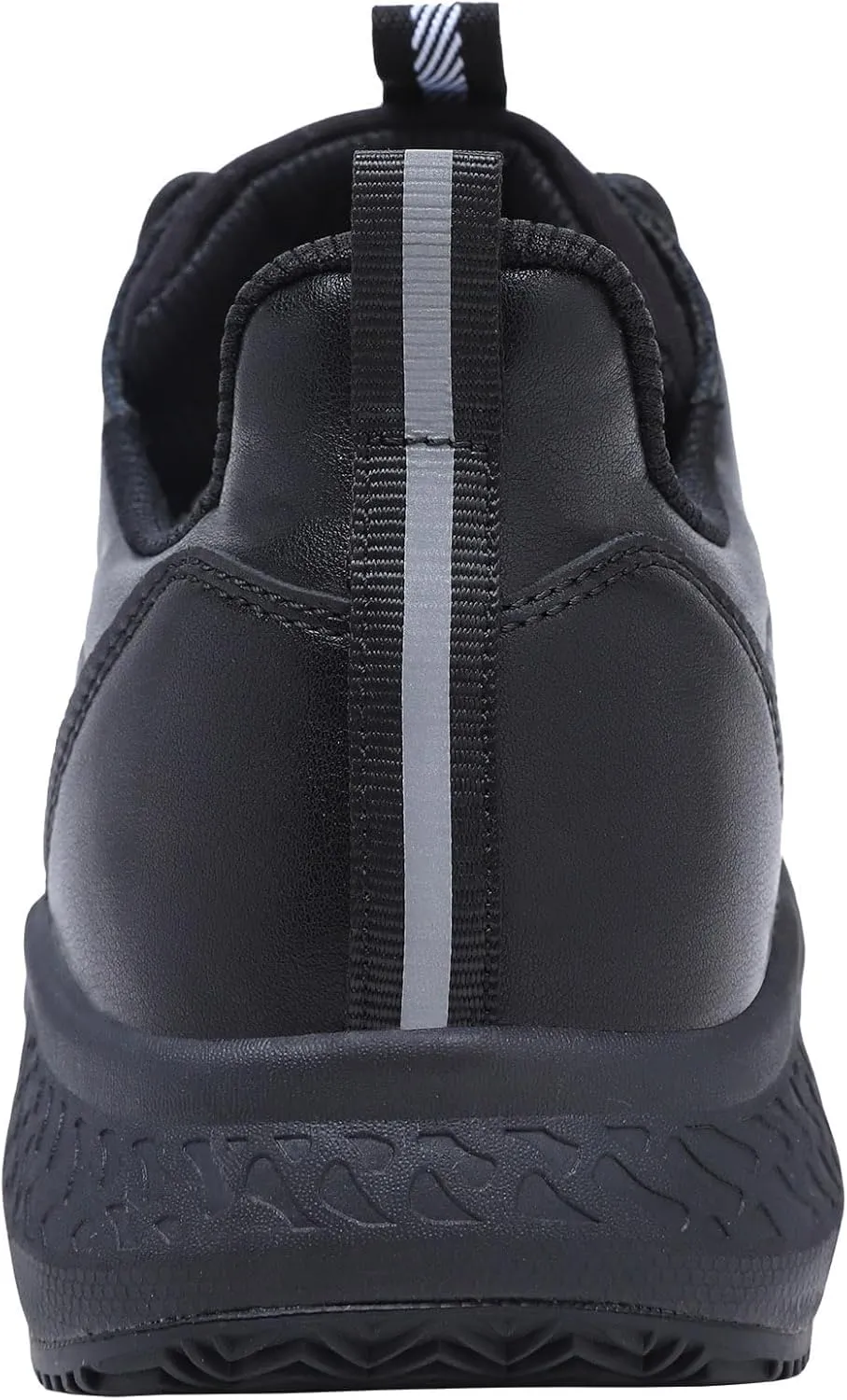Non Slip Work Shoes for Women Slip on Waterproof Kitchen Chef Restaurant Walking Sneakers Comfortable Food Service Working Footwear Leather Nursing Shoe