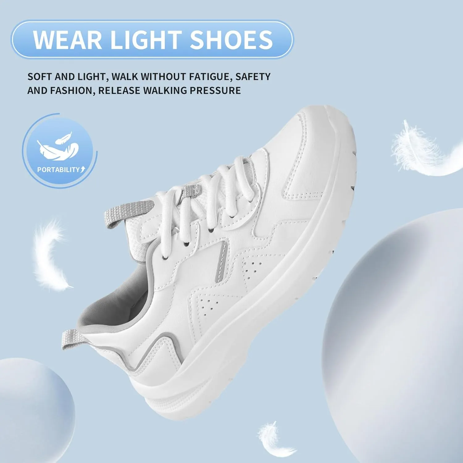 Non Slip Work Shoes Women Food Service Slip Resistant Restaurant Shoes Nursing Womens