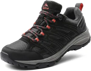 NORTIV 8 Women's Hiking Shoes Lightweight Breathable Mesh Walking Sneakers Outdoor Work Shoes