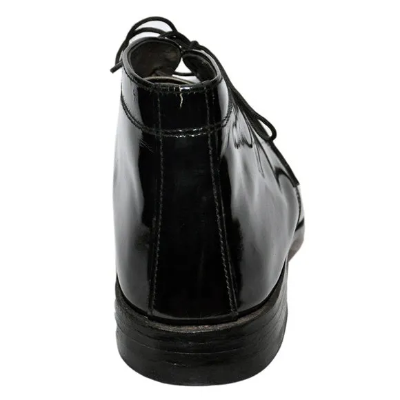 Obeeze Handmade Black Leather Chukka Boot