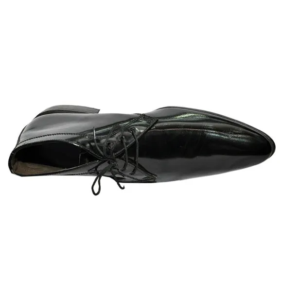 Obeeze Handmade Black Leather Chukka Boot