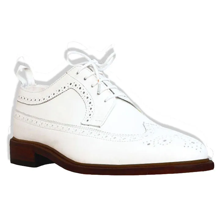 Obeeze Handmade Brook Style White Oxfords