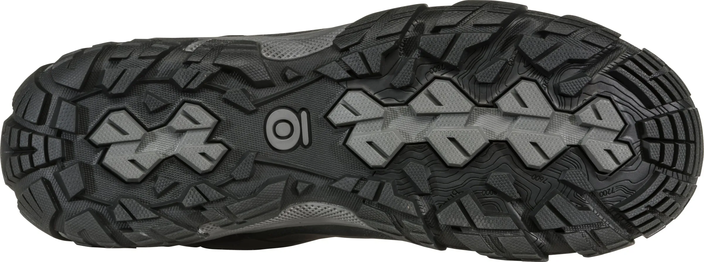 Oboz 23501CHAR Ms SAWTOOTH X LOW B DRY CHARCOAL
