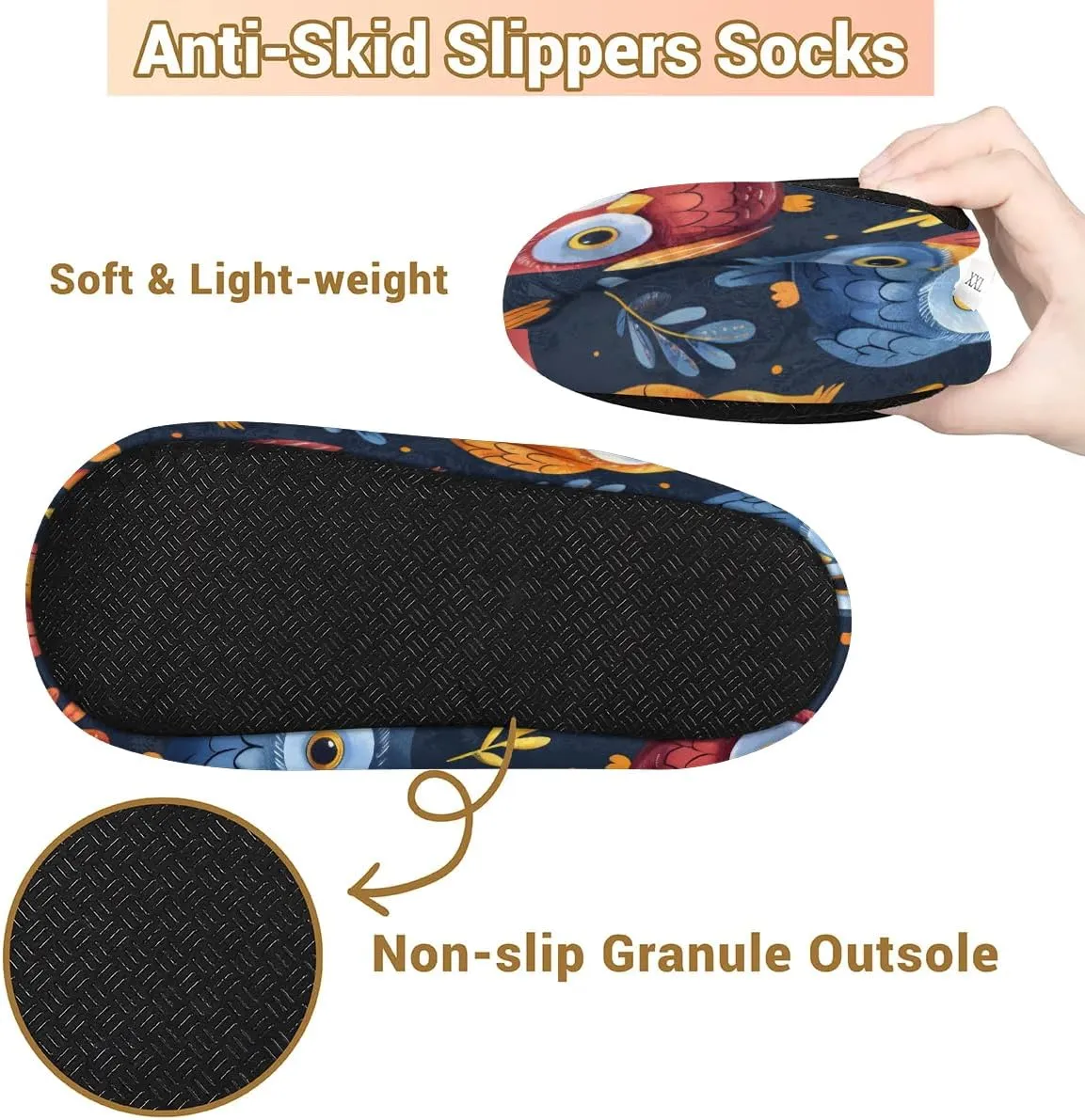 Ocean Sea Turtle Starfish Soft Home Slippers for Women Lightweight Men's House Shoes Women's Slippers