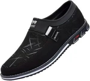 of Men's Fashionable Business Casual Casual Shoes, Formal Walking Shoes Large Size Middle-Aged Men's Shoes