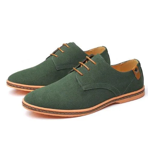 Omar Suede Leather Oxford Casual  Shoe