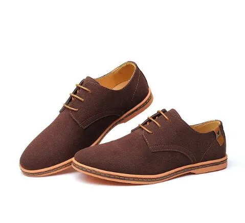 Omar Suede Leather Oxford Casual  Shoe
