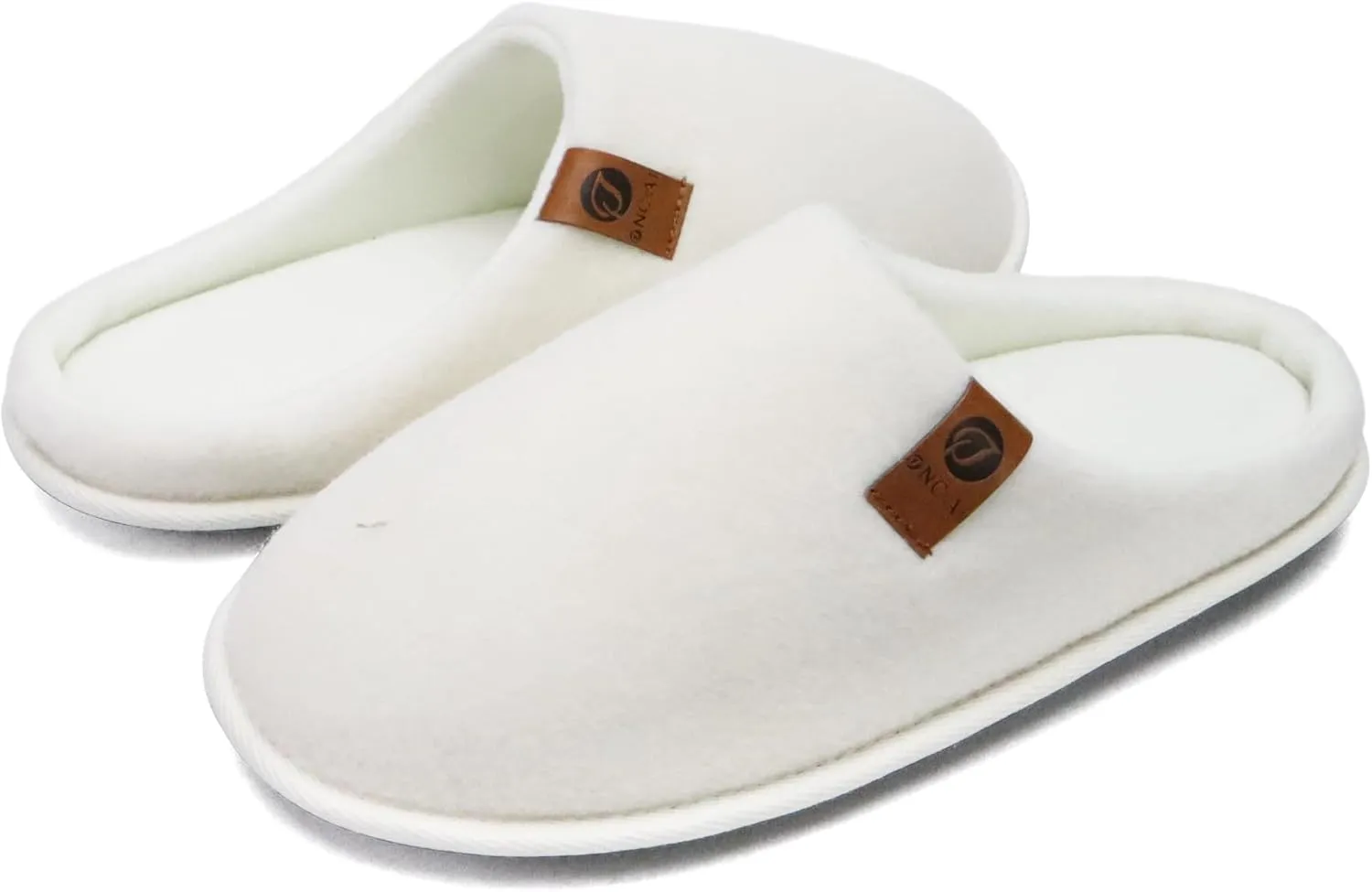 ONCAI Mens Cozy Memory Foam Scuff Slippers Slip On Warm House Shoes Indoor/Outdoor with Best Arch Support