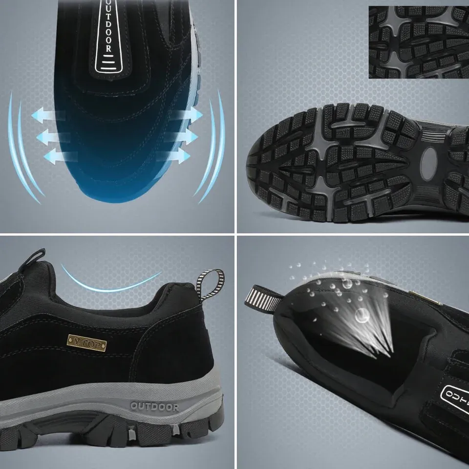 Orthopedic Hiking Boots with Insoles