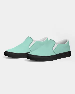 outstanding designs Men's Slip-On Canvas Shoe - Black