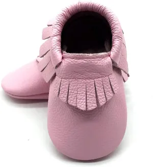 OWLOWLA Baby Moccasins Soft Sole Leather Baby Shoes Infant Toddler Pre-Walker Shoes Baby Boy Girl
