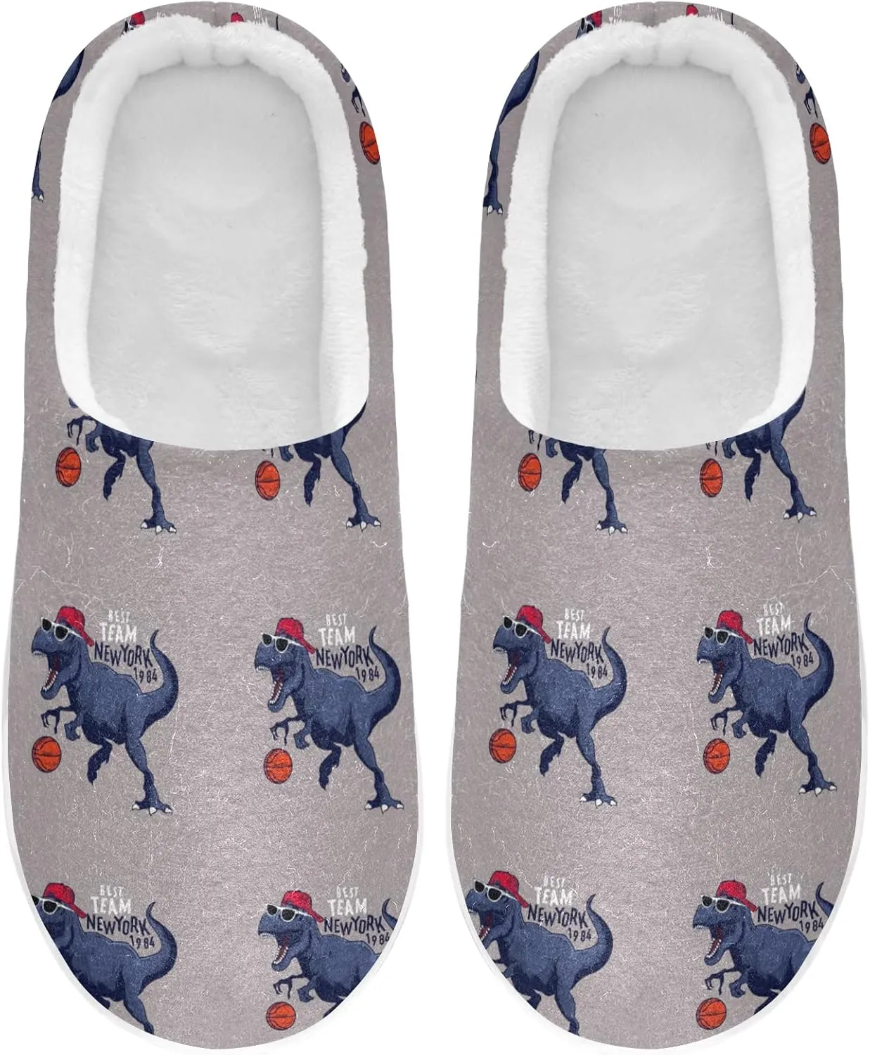 Oyihfvs Unisex Memory Foam Warm Slippers Comfort Soft Casual Shoes for Indoor Outdoor S-XXXL