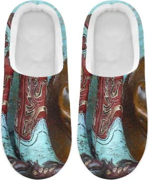 Oyihfvs Unisex Memory Foam Warm Slippers Comfort Soft Casual Shoes for Indoor Outdoor S-XXXL