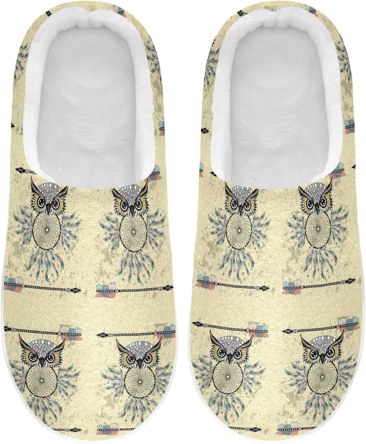 Oyihfvs Unisex Memory Foam Warm Slippers Comfort Soft Casual Shoes for Indoor Outdoor S-XXXL