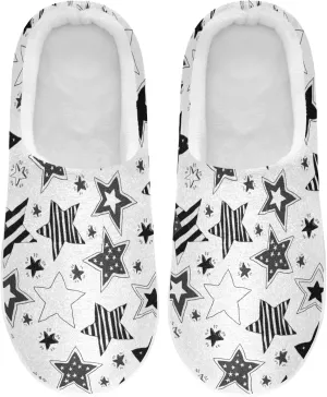 Oyihfvs Unisex Memory Foam Warm Slippers Comfort Soft Casual Shoes for Indoor Outdoor S-XXXL